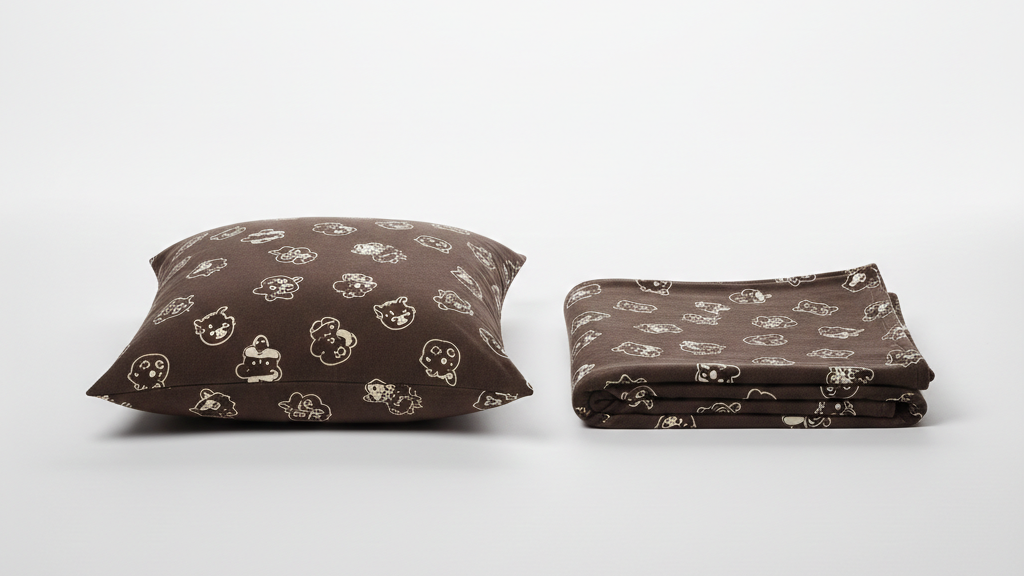 10.หมอน+ผ้าห่ม